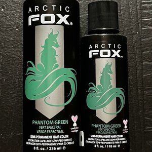 Arctic Fox (2) Phantom Green Hair Dyes (4oz & 8oz)